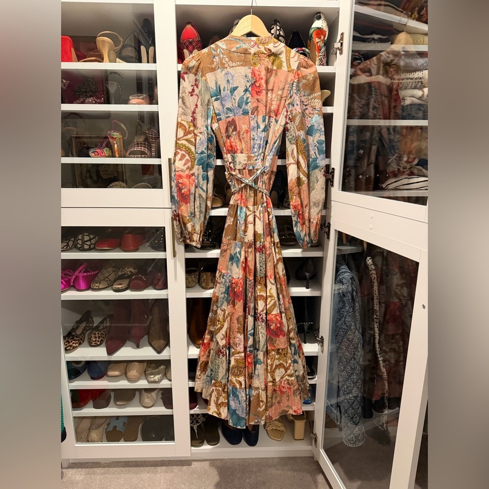 ZIMMERMANN
Cassia Patch Midi Wrap Dress - Picture 6 of 6